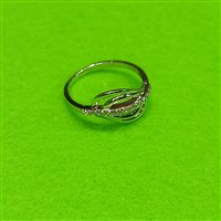 Anello Vidali Gioielli Donna in Oro bianco Zircone ANOR-5-34 - ANOR-5-34